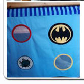 Snuggle Captain America Underbed Curtains - Kids Haven